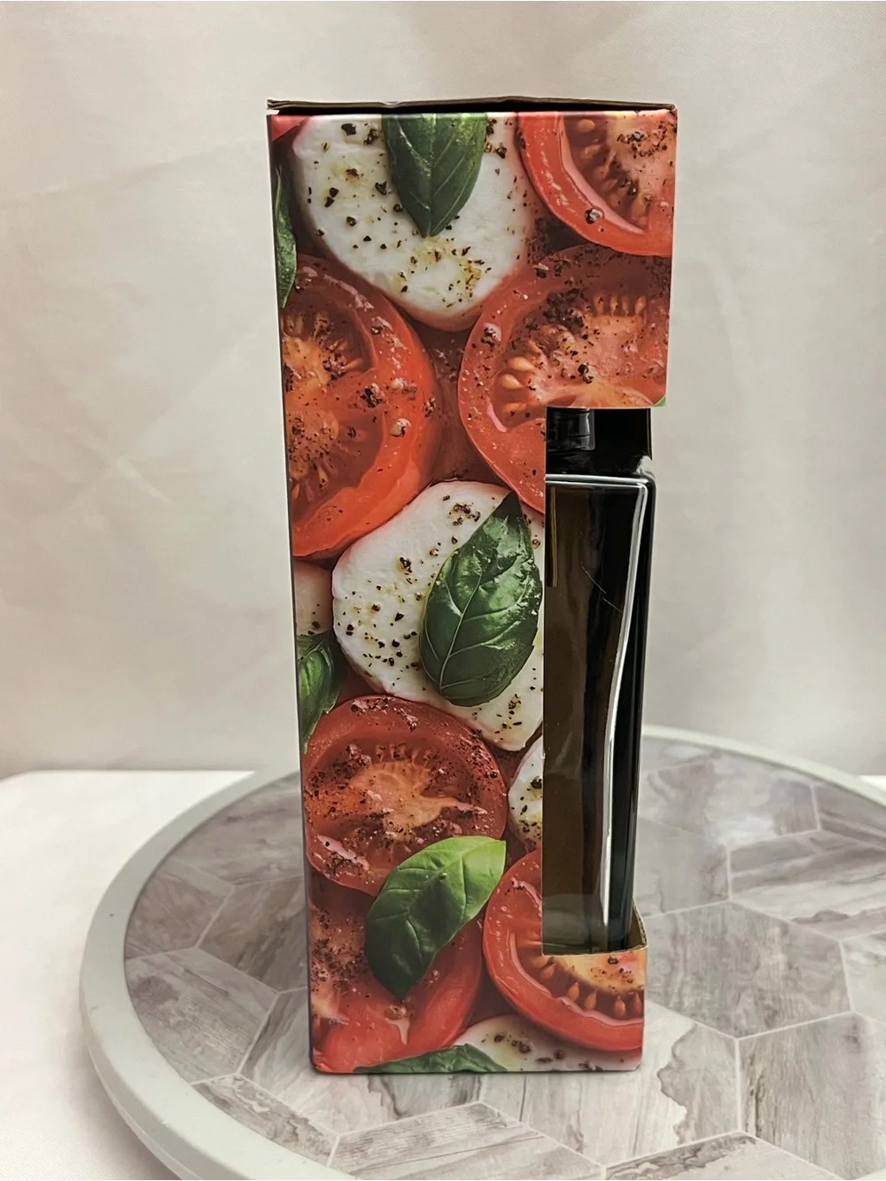 Pier 1 Clear Glass Oil & Vinegar Dispenser Set with Olive Pourer